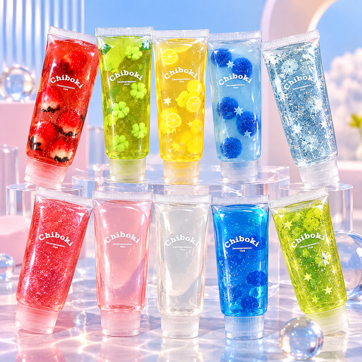 Bottle Pop Squishy