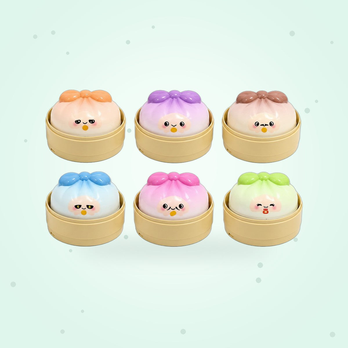 Bow Dumpling Squishy Mystery Box