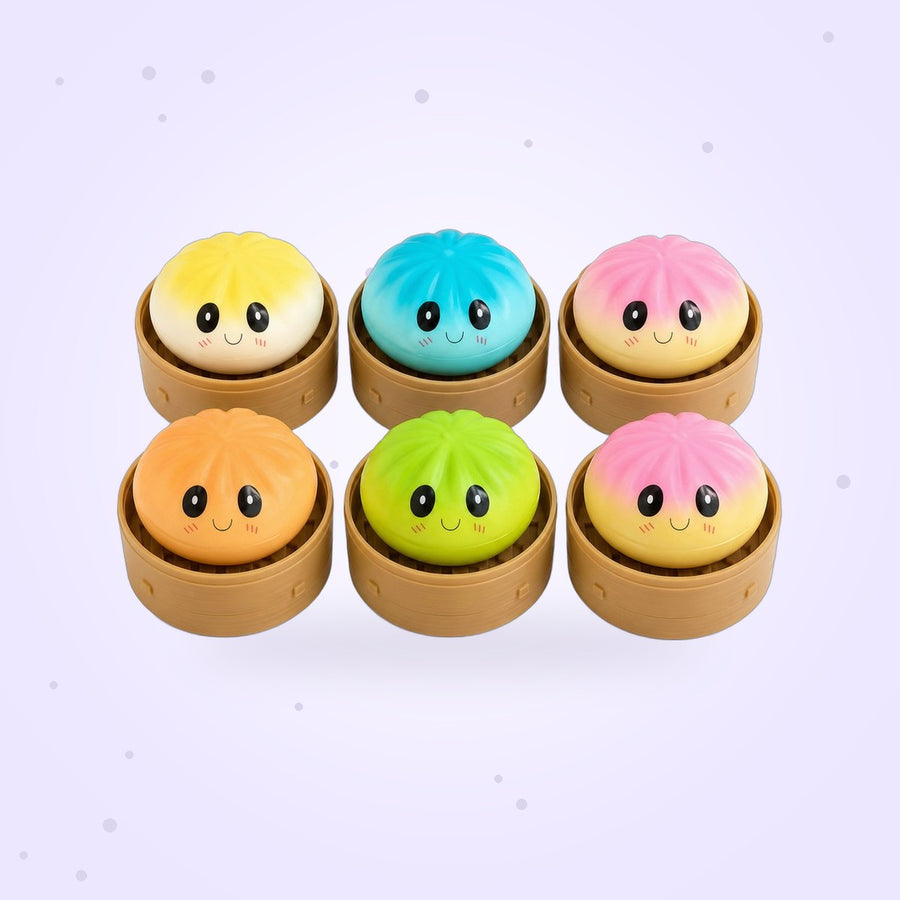 Pastel Dumpling Squishy Mystery Box