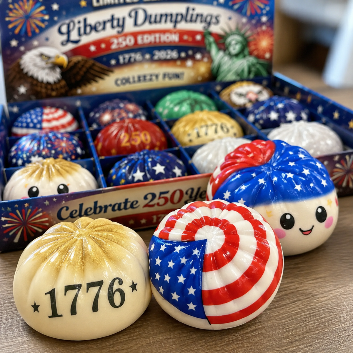 Liberty Dumpling Squishy