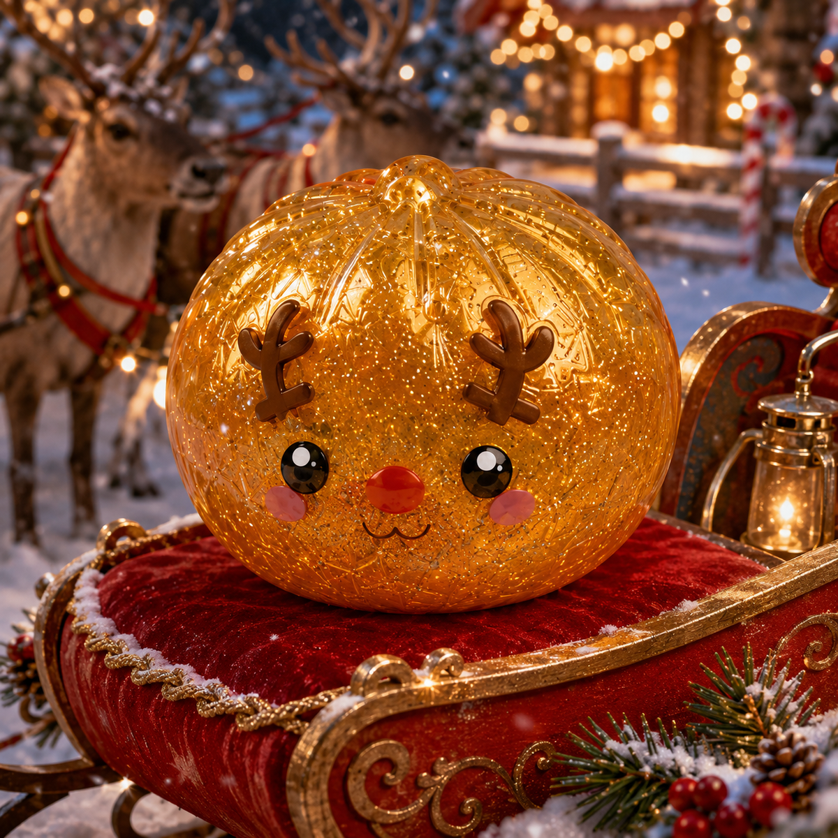 Christmas Dumpling Squishy