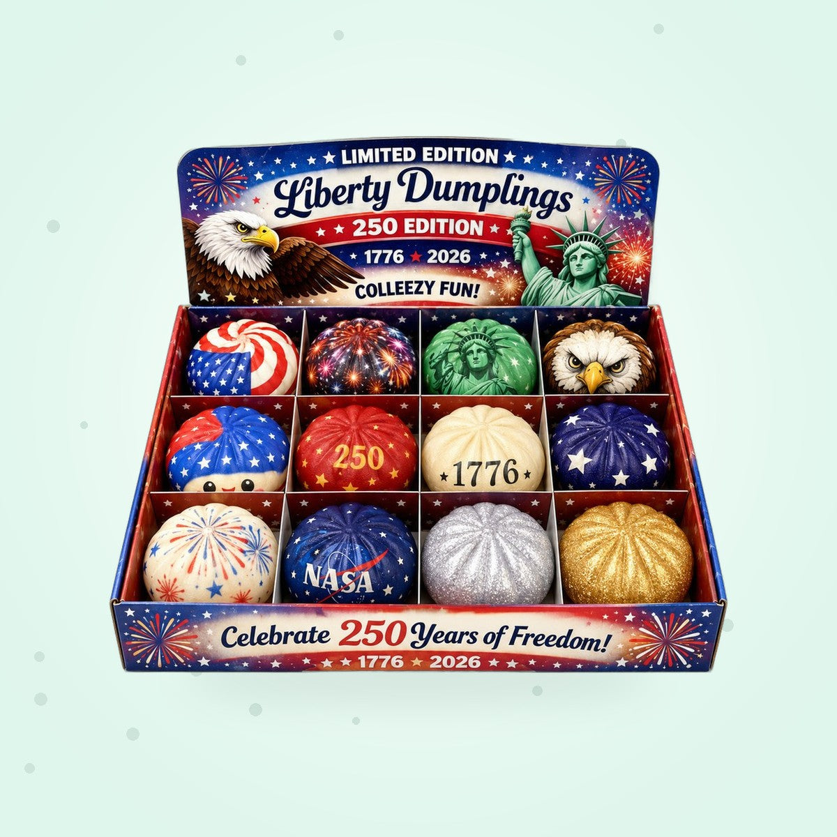 Liberty Dumpling Squishy Mystery Box